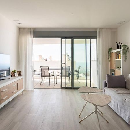 Mediterranean Apartment With Sea Views In מיחאס מראה חיצוני תמונה